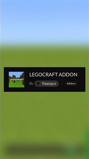 Lego Add-on (LEGOCRAFT ADDON) - MCBE/MCPE 1.21+