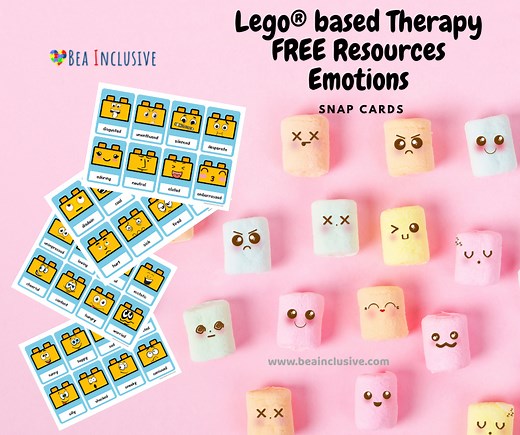 Lego®-Themed Emotions Snap Cards