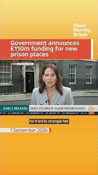Government announces £110m funding for new prison places #prisons #government