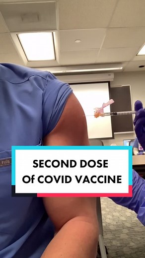 Today was a GREAT DAY! #covid #covidvaccine #seconddose #doctor | cvid