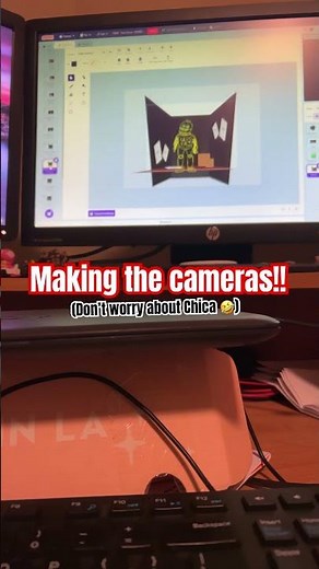 Making a FNAF game! PART 4 #fnaf #scratch