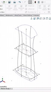 Surface modelling in solidworks #fbreels #SolidWorks #fbreelsviral #followus #malviyacadsolution | Malviya CAD Solution