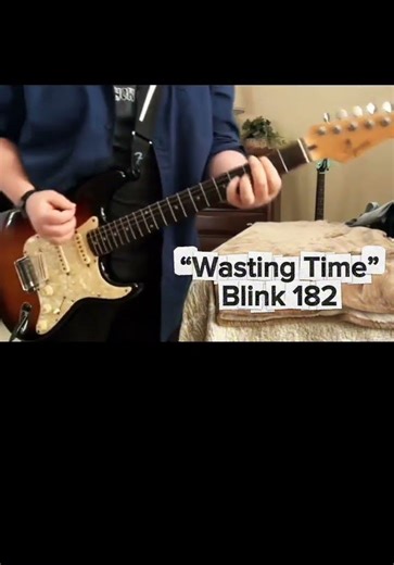 #shorts Blink 182 “Wasting Time” guitar cover
