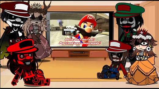 【搬运，反应视频】马疯角色反应SMG4 - 2