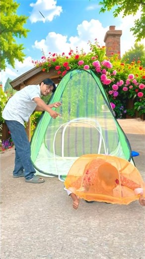 New umbrella Net Vs Amar new mosquito Net unboxing 😍 #viralvideo