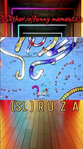 Funny moments 😅LoL!!! #slitherio #gameplay #funny #gaming #games
