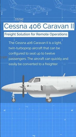 Cessna 406 Caravan II | Tech Specs for Air Charter Shipping