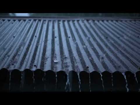 Heavy Rain on Metal Roof at Night for Deep Sleep, Relaxation, and Focus Ambience