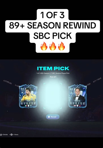 1 OF 3 89 SEASON REWIND SBC PICK! ✅🚨🔥👀 LEVEL 18 OF PASS✅ WHO DID YOU GET!?👀🧐🔥 #openingpacks #eafc #fc26 #ultimateteam #randomherotv