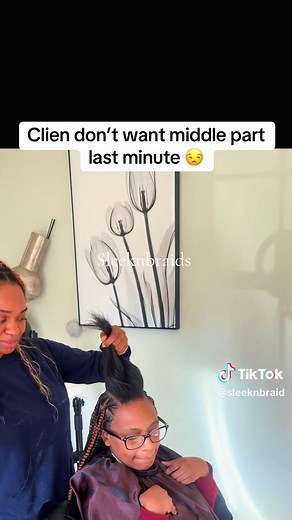 How to Style Braids Without a Middle Part