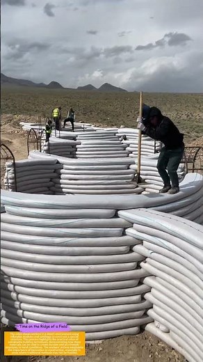 Building in the Desert: How Inflatable Modules and Sandbags Create Sustainable Structures