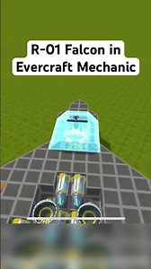 R-01 Falcon in Evercraft Mechanic #evercraftmechanic #scrapmechanic #roblox