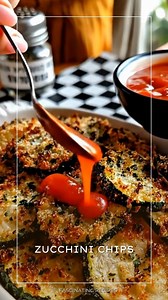 Sometimes the simplest snacks turn out to be the most irresistible. These zucchini chips bake up light, crispy, and golden, with just a touch of Parmesan for savory goodness—a healthier crunch that still feels like a treat. | Fascinating Recipes