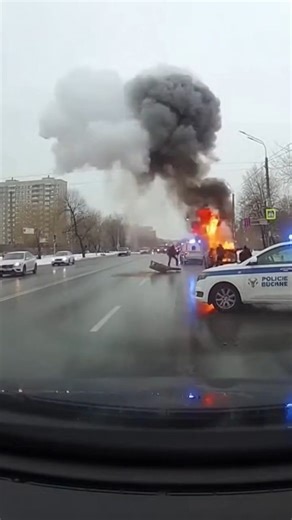 Chain-Reaction Crash on Icy Road Draws Emergency Vehicles Into Explosive Chaos This video was created using AI. 🎬This video was produced by Network Media and NV Media | Skits & Situations