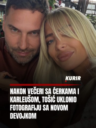 Duško Tošić uklonio je fotografiju sa atraktivnom plavušom Norom, nakon što je njihov prisan kadar pokrenuo brojne spekulacije o novoj romansi. Sve se dogodilo nedugo posle porodične večeri sa ćerkama i Jelenom Karleušom, što je dodatno podgrejalo interesovanje javnosti. #duskotosic #jelenakarleusa #kurir