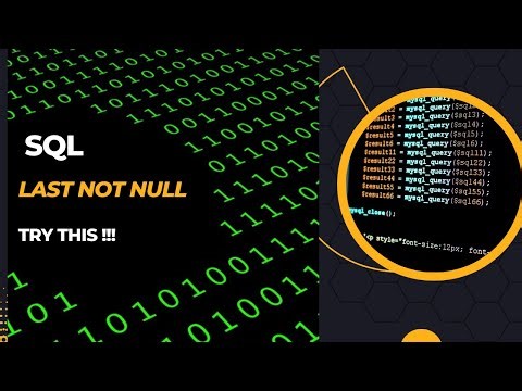 SQL | You Don't Need Multiple Lines Of Code | Last NOT NULL | Forward Fill | IGNORE NULLS