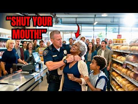 Cop Handcuffed Black Grandma in Store — What She Whispered Made Him Go Pale