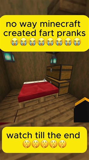 minecraft fart pranks??? 😭😭😭 #babyshorts