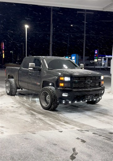 Winter in Indiana with a 2015 Chevy Silverado