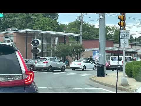 Driving through Downtown Haverhill, Massachusetts