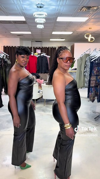 Leather Look from Runway Redi Boutique!