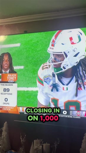 College football Miami hurricanes vs Ohio state Buckeyes cotton bowl Intense Showdown #sportstiktok #football #footballtiktok #miami #collegefootball