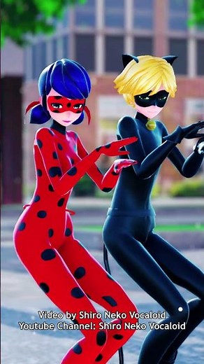 MMD Bad TikTok Dance (Ladybug x Chat Noir) #miraculousladybug #ladybug