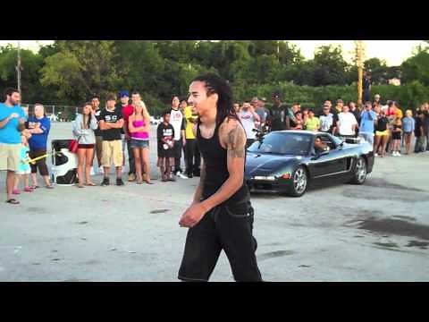 Man Jumps Over Speeding Car & Front Flips: Does he Fall?