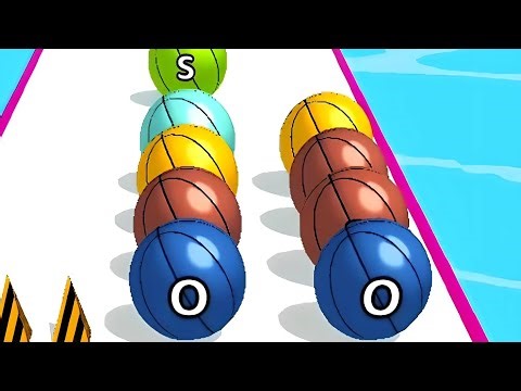 AZ Run 🔥 ABC Ball Runner All Level Walkthrough New Update Gameplay Part 13