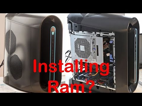 Installing Ram into an Alienware Aurora R9? You need to know this!