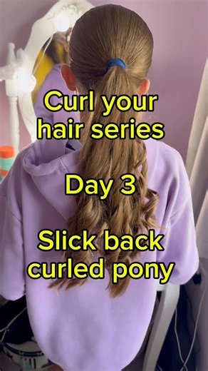 23K views · 200 reactions | Curl your hair series day 3 and we are curling Millie’s ponytail! Please let us know your fav curling wands. #hairtutorial #simplehairstyle #hairideas #curls | The Preston Family | Facebook