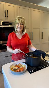 Autumn means comfort food! Nothing fancy here… just my kind of cooking, a hearty lamb casserole (or is it a stew? Someone tell me the difference in the comments please!). I use a mix of lamb leg and shoulder, all coated in a bit of flour, salt and pepper before browning it off in batches. Then in go the big chunky carrots, leeks and potatoes… I don’t do tiny pieces or it turns to mush! Everything goes back in the pot with a lamb stock pot, a gentle simmer (don’t boil!), and then into the oven at