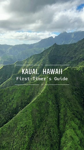 What to see and do in Kauai in 5-7 days 💚 1. Waimea Canyon State Park, it is also known as the “Grand Canyon of the Pacific 🌄 View on the video from Waimea Canyon Lookout. 2. Nā Pali Coast State Wilderness Park - one of the most dramatic coasts in the world. You cannot drive there but can access by a helicopter tour, boat or hiking trails. I would suggest all three for the full experience if you have a chance. 3. Tunnels Beach - has the most dramatic backdrop of the green mountains surrounding