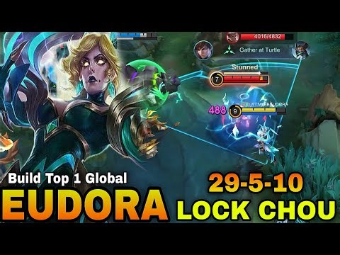 29 Kills!! Eudora Revamp Best Build and Emblem!! - Build Top 1 Global Eudora ~ MLBB