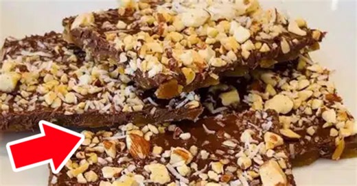 5-Ingredient Chocolate Almond Toffee Recipe