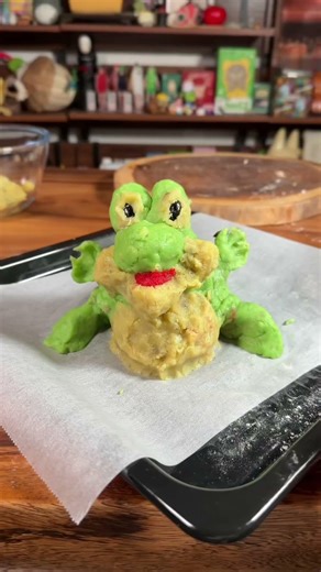 大バズりした美味しいヨッシーの作り方☺️ #可愛いクッキー #キャラ弁