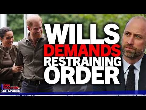 "Wants restraining order" Prince William plan to cut out Prince Harry & Meghan Markle from his life
