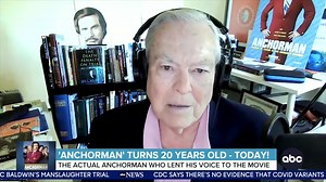 'ANCHORMAN' TURNS 20: The comedy about a TV news team in the 1970s has become a classic in the two decades since its release. ABC's Danny New TV spoke with the real-life anchorman who lent his voice to the film. | World News Now