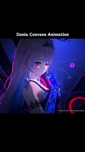 denia convene animation 🤩😲 #wutheringwaves #wuwa #gacha #wuwacreator #shorts #viral