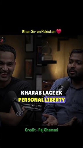 Khan Sir EXPOSES Pakistan’s Dark Reality 😱 #Shorts #podcast #khansir #motivation