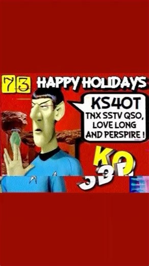 Sunday afternoon decoding images from SSTV on 14.230 MHz using an ICOM IC-705 Transceiver with SDR-Control software. — Slow-scan television (SSTV) is a method for transmitting and receiving static images over radio, primarily used by amateur radio operators. It works by converting a picture into sounds that represent the image's brightness and color, which can then be transmitted and decoded by others. #hamradio #amateurradio #sstv | John Lobban