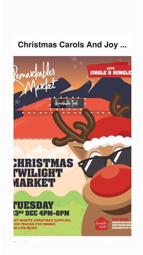 Remarkables Market on Instagram: "🎄Christmas Market Open 9-2pm tomorrow 🎅🏻"