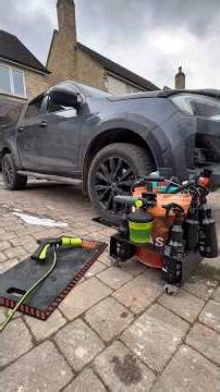 Absolutely Disgusting Isuzu D -Max Wheels Deep Cleaned & Protected #satisfying #asmr #carcleaning