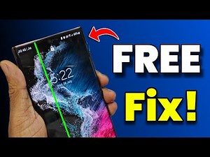 Fix Green & White Lines on Samsung S22 Ultra for FREE!