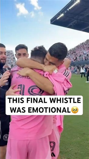 Jordi Alba’s final whistle🥹❤️
