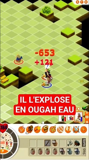 HE EXPLODES IT IN WATER OUGAH #dofus #dofusretro #gaming