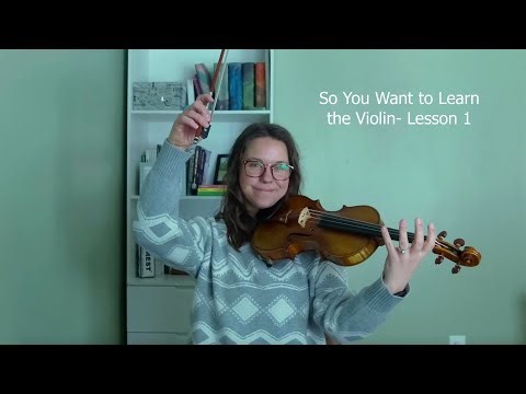 First Violin Lesson | So You Want to Learn Violin? (Lesson 1)