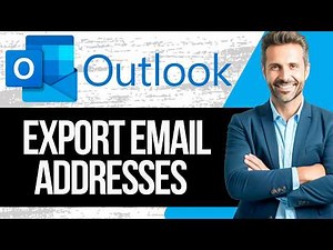 How to Extract Email Addresses from Mail Folders in Outlook