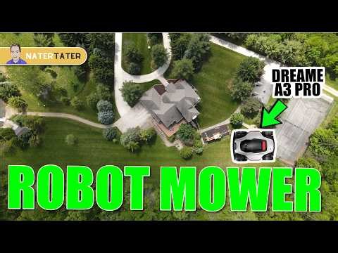 ✅ Dreame A3 AWD Pro Robotic Lawn Mower Review -NO RTK, No Wires - Lidar & Vision - Auto Mapping AI