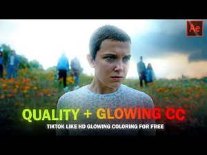 How to make quality CC (with glow) ;after effects / premier pro